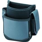 バックパック・ツールバッグ 工具差し・腰袋 ＴＲＵＳＣＯ　腰袋　２段　携帯電話ホルダー付き　グレー　  (TWP2-GY)