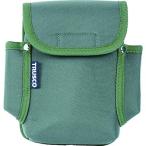 バックパック・ツールバッグ 工具差し・腰袋 ＴＲＵＳＣＯ　腰袋　二段フタ付　ＯＤ　  (TWP-H02OD)