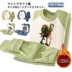 裏起毛 Tシャツ 長ズボン ヒートテック 裏起毛 インナーウェア 2点セット 男の子 丸首 子供服 キッズ パジャマ 肌着 アンダーシャツ 長袖 キャ