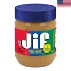JIF クランチピーナッツバター 340g ジフ 粗挽きピーナツバター 粗びきタイプ ナッツ加工品 高タンパク質低糖質 ローストピーナッツ アメリカみやげ