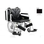  освобожденный от налогов товар Kawamura cycle aluminium помощь инвалидная коляска простой модуль KA816-40B-M средний пол модель / сиденье ширина 40cm No. eko черный производитель прямая поставка 