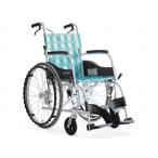  освобожденный от налогов товар Kawamura cycle aluminium для самостоятельного передвижения инвалидная коляска .. белка KF22-40SB / сиденье ширина 40cm No.105( лёд зеленый ) производитель прямая поставка товар 