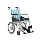  освобожденный от налогов товар Kawamura cycle aluminium с ассистентом инвалидная коляска .. белка KF16-40SB / сиденье ширина 40cm No.105( лёд зеленый ) производитель прямая поставка товар 
