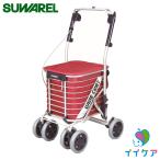  коляска для пожилых модный ручная тележка You ba промышленность s трещина ruAS-0275 тормоз есть сиденье .. покупки Cart одноцветный вино * Hokkaido * Okinawa * отдаленный остров доставка отдельно 