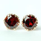 ショッピングGARNET ピアス レディース ガーネット プラチナ pt900 18金 18k K18 14k ゴールド 4.0mm