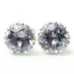 Yahoo! Yahoo!ショッピング(ヤフー ショッピング)ピアス レディース アメジスト プラチナ pt900 18金 18k K18 K14 ゴールド ライラックカラー 5.0mm