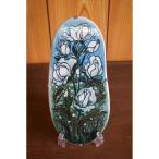 【北欧ヴィンテージ】【アラビア】【ヘルヤ・リウッコ・スンドストロム】陶板　白いバラ