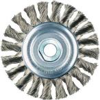 ＬＥＳＳＭＡＮＮ 471814 ホイールブラシ Φ100 ステンレス線 0.5