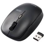  Elecom (ELECOM) M-BL21DBSKBK черный антибактериальный беспроводной тихий звук BlueLED мышь M размер 5 кнопка 