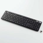  Elecom (ELECOM) TK-FDM110TKBK черный антибактериальный беспроводной тонкий полный клавиатура 109 ключ японский язык расположение 