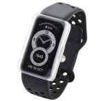 エレコム(ELECOM) SW-HU221FCUCR クリア HUAWEI Band 6用フルカバーソフトケース 耐衝撃 全面保護