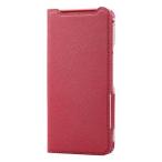 エレコム(ELECOM) PM-P233PLFUJ-PND ディープピンク Google Pixel 8 ケース レザー 手帳型 超軽量 薄型 花柄