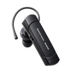  Elecom (ELECOM) LBT-HS21PCBK2 черный headset Bluetooth5.2 одна сторона уголок беспроводной максимальный 8 час продолжение телефонный разговор "свободные руки" Qualcomm CVC высококачественный звук 