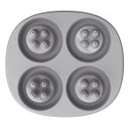 パナソニック(Panasonic) EH-2H09-H グレー パナソニック 密着もみ出し替ブラシ