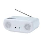  Toshiba (TOSHIBA) AX-CR30W белый CD радио AM/FM широкий FM соответствует голос ясно функция установка 