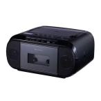 東芝(TOSHIBA) AX-KCR80-K ブラック CDラジカセ CDラジオカセットレコーダー 密閉型高磁力スピーカー搭載 Bluetooth受信機能 AM/FMワイドFM対応