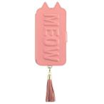 UNiCASE(ユニケース) UNI-CSDIP19S-2TTCPK ピンク iPhone11 Pro用 Tassel Tail Cat Flip Case 横開きタイプ