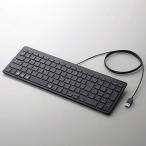  Elecom (ELECOM) TK-FCP097BK черный проводной клавиатура японский язык расположение 