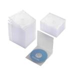 エレコム(ELECOM) CCD-JSCS50CR クリア Blu-ray/DVD/CDケース スリム PS 1枚収納