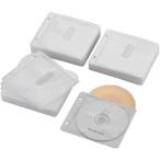 エレコム(ELECOM) CCD-NBWB240WH ホワイト Blu-ray・CD・DVD対応不織布ケース 2穴