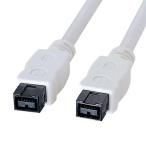  Sanwa Supply KE-B992WK( white ) IEEE1394b cable 2m