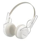  ом электро- машина (OHM) HP-W125N-W белый AudioComm Bluetooth беспроводной наушники USB Type-C подача тока 