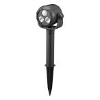  ом электро- машина (OHM) LS-B300GS-2 LED садовый светильник земля .. делать использующий сенсор свет тип аккумулятора днем белый цвет 06-4102