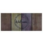  лучший koND-461 wellcome daru дерево коврик перед дверью 24×55cm