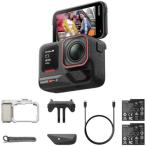 Insta360 Insta360 Ace Pro2 midnight черный рукоятка : moon светло-серебристый Street фотосъемка комплект двойной аккумулятор CINSBBGA-ACEPRO246