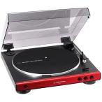 [ долгосрочная гарантия есть ] Audio Technica audio-technica AT-LP60X-RD красный полностью автоматический проигрыватель ATLP60XRDJP