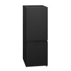 【長期保証付】パナソニック(Panasonic) NR-B18C2-K マットブラック パーソナル冷蔵庫 180L 右開き 幅497mm