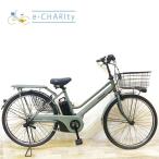 ショッピング26インチ 電動自転車 中古 ママチャリ パナソニック ティモ S カーキ 26インチ KC001 電動アシスト自転車 神戸