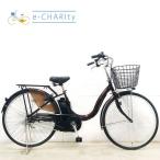 ショッピング26インチ 電動自転車 中古 ママチャリ ブリヂストン アシスタ ベーシック ブラウン 26インチ YE057 電動アシスト自転車 横浜