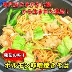 【お試し用】ホルモン味噌焼きそば(1~2人前)「焼肉」「ホルモン」【B級グルメ】