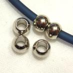 Yahoo! Yahoo!ショッピング(ヤフー ショッピング)[CH015]メタルビーズ　丸ボール（大）　シルバー　約7×5.5mm　4mm穴 6ケ[RPT]