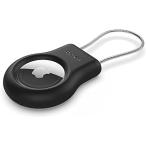BELKIN AirTag用ワイヤーケーブル付きセキュアホルダー ブラック(MSC009BTBK)