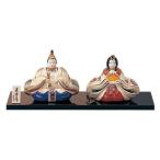 ショッピング桃 中外陶園 薬師窯 桃の節句 ひな人形 彩雅 内裏雛