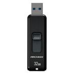 アーキサイト AS-032GU3-PSB ARCHISS USB3.2 USBフラッシュメモリ スライド式 32GB