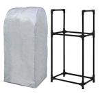 IRISOHYAMA アイリスオーヤマ タイヤラック カバー付 KTL-710C ブラック