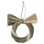 正月 しめ縄水引リースL 白 NPRー961510 (NPR-961510)