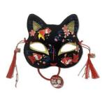 ファースト・アロー(FIRST ARROW) ねこのお面 猫面 金魚 No.303-453 お面 コスプレ ハロウィン 縁日 お祭り 入数:24
