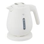 ZOJIRUSHI 象印 象印マホービン CK-DC10-WA 電気ケトル 転倒湯もれ防止構造採用 空だき防止機能搭載 1.0l ホワイト