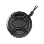 エツミ カラーレンズキャップ 55mm ブラック