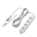 ELECOM Elecom RoHS соответствует с магнитом . но . разветвитель стена установка для фиксация крюк есть 3P-2P изменение адаптор есть 4 выход 3m T-ECOH3430NM