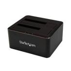 STARTECH.COM クレードル式SATA3.0対応HDD/SSDドッキングステーション 2 x 2.5/3.5インチドライブ対応 USB 3.0接続 SDOCK2U33V