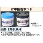 ESCO エスコ 水中硬化型接着剤　100g EA934AA-6 1本