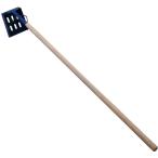 カネコ総業 210112 青ヌリ清掃器 木柄 4尺柄 釘付 155×1200mm