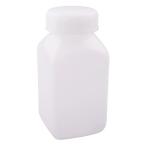 ニッコー・ハンセン 標準規格瓶　角型広口（ナチュラル）　５００ｍｌ 1030-03 1本