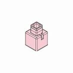 ARTEC Artecブロック ミニ四角 20P 薄ピンク