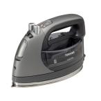 TOSHIBA 東芝 東芝 TA-FDX970(K) コードレススチームアイロン La・Coo 美ラクルベース ハンガーショット機能付き ブラックスチール(TAFDX970)